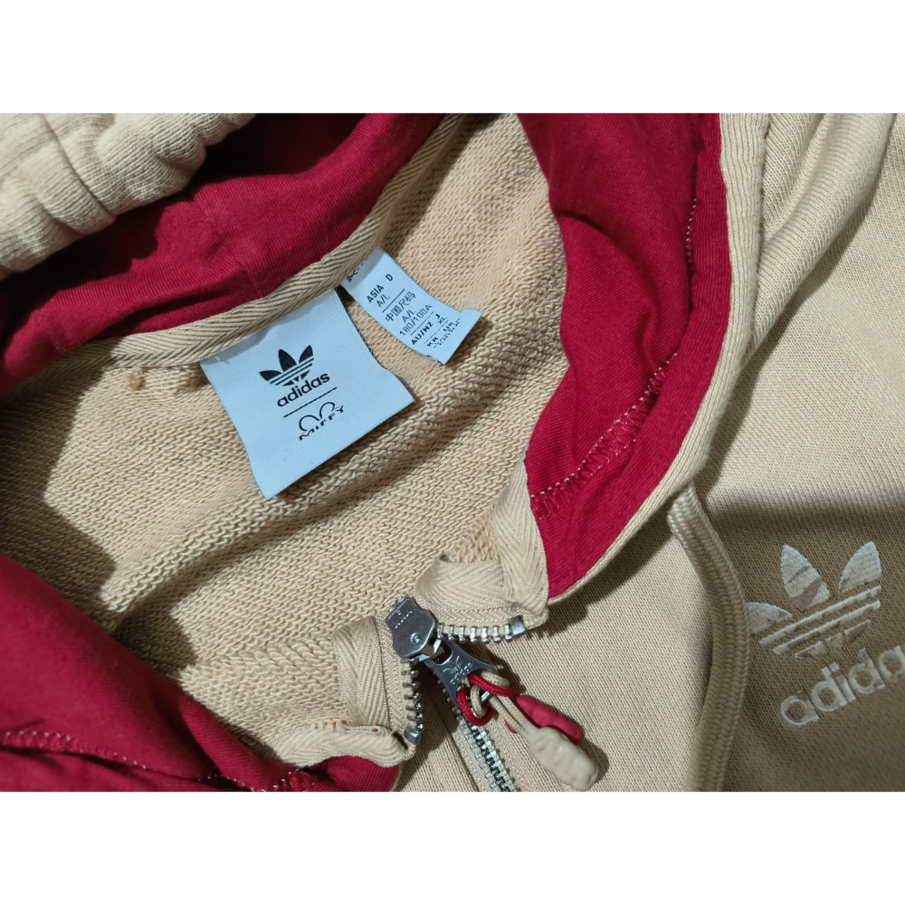 (0091) ADIDAS OG X MIFFY 恭喜發財 帽T 胸圍128 衣長70 HY7282-細節圖4