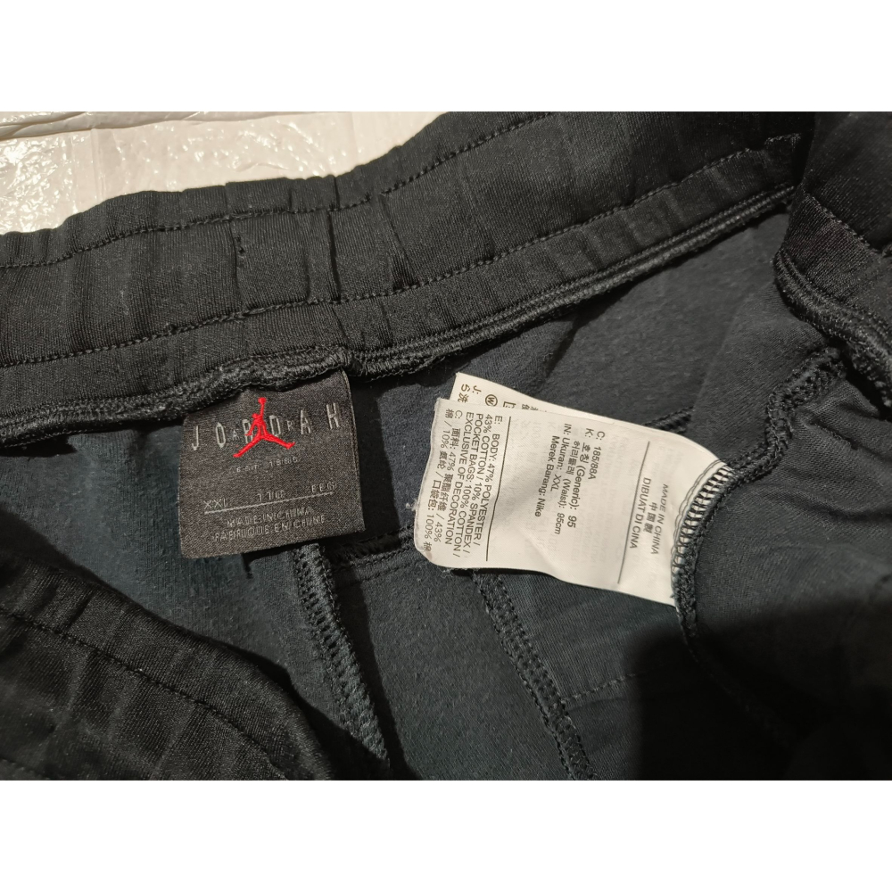 (0095) Air Jordan 長褲 腰圍82 褲長96 CD6061 010-細節圖4