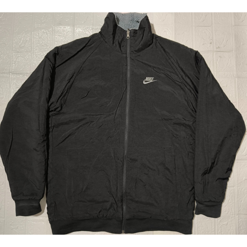 (0100) NIKE 羔羊絨 雙面穿 外套 胸圍116 衣長72 DZ4713 065-細節圖9