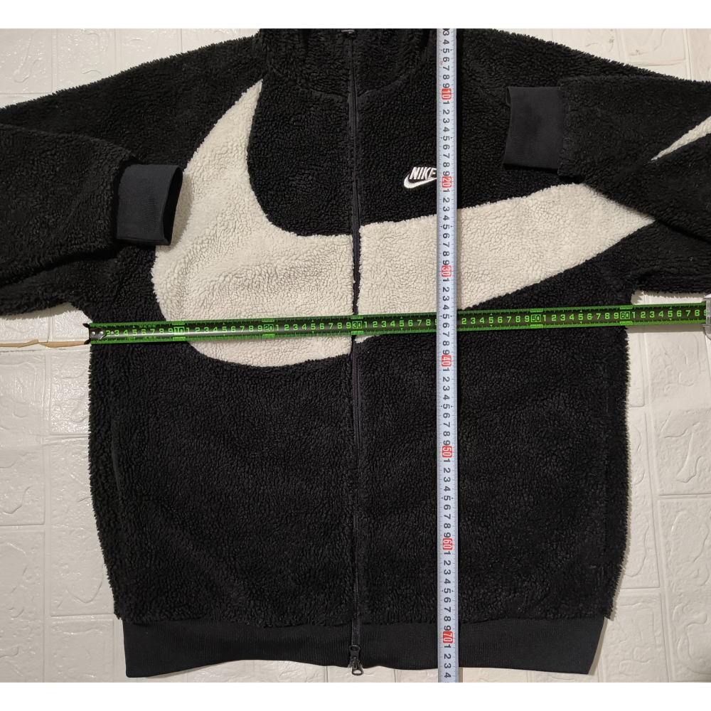 (0102) NIKE 羔羊絨 雙面穿 外套 胸圍118 衣長73 BQ6546 011-細節圖3
