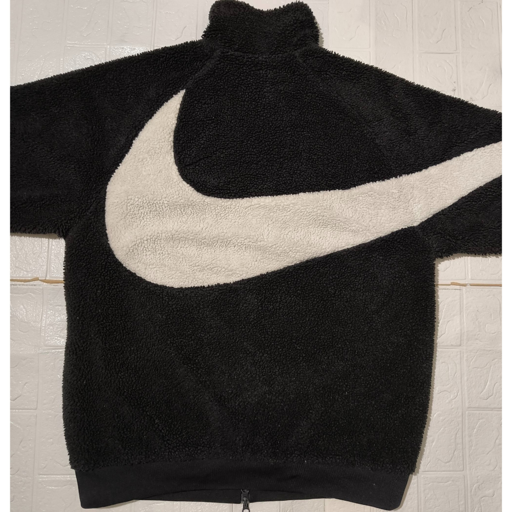 (0102) NIKE 羔羊絨 雙面穿 外套 胸圍118 衣長73 BQ6546 011-細節圖6