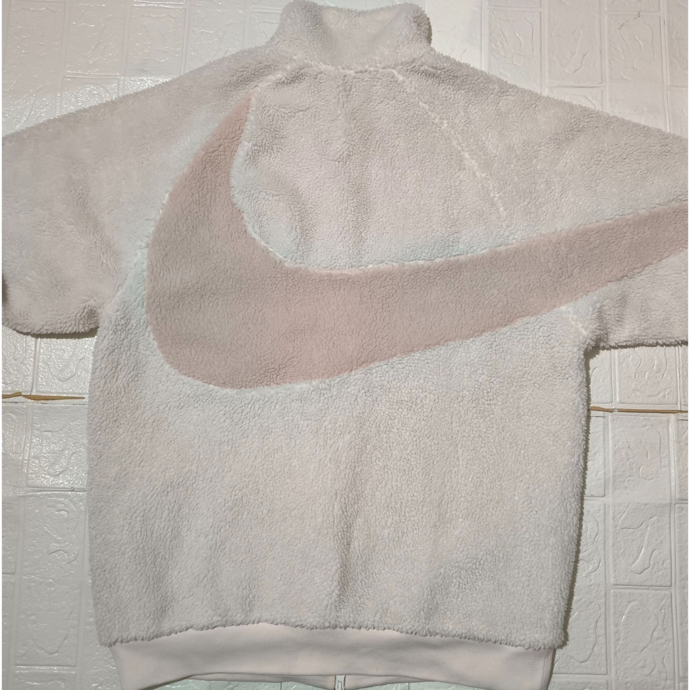 (0103) NIKE 羔羊絨 雙面穿 外套 胸圍116 衣長73 BQ6546 065-細節圖6