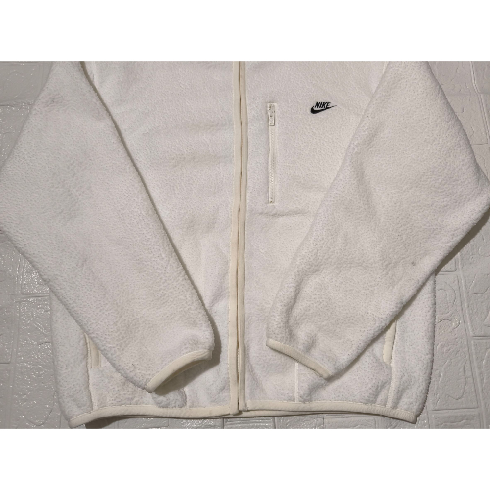 (0107) NIKE 羔羊絨 外套 胸圍124 衣長68 FZ0889 133-細節圖2