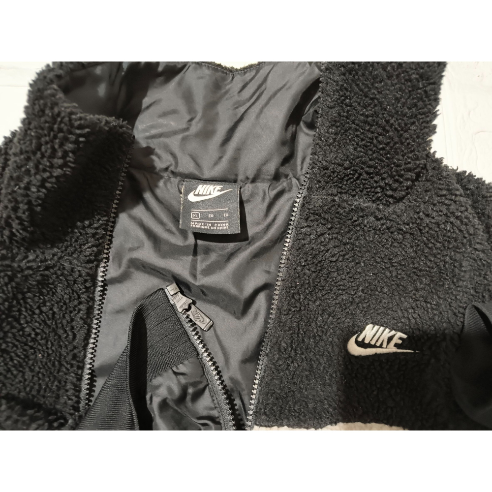 (0108) NIKE 羔羊絨 外套 胸圍120 衣長73 DH2474 011-細節圖4