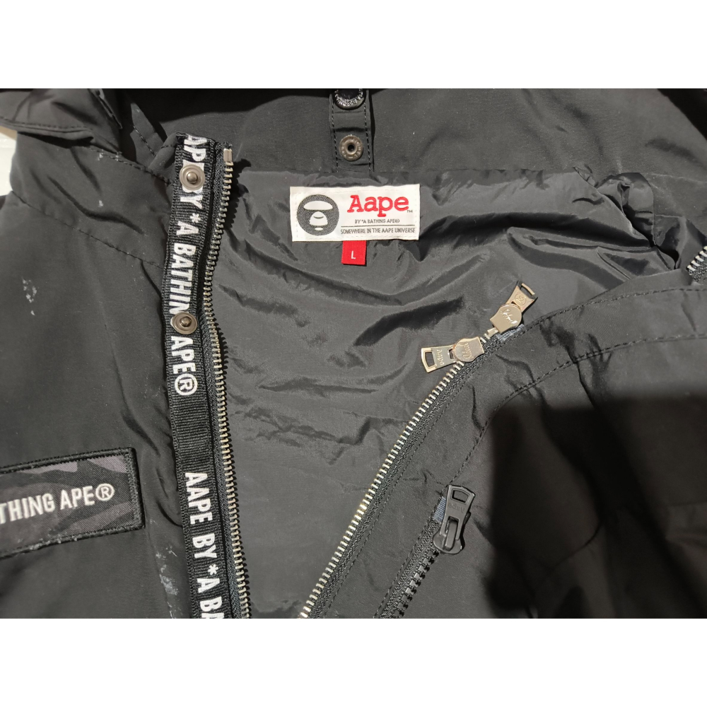(0124) AAPE 外套 胸圍116 衣長85-95-細節圖4