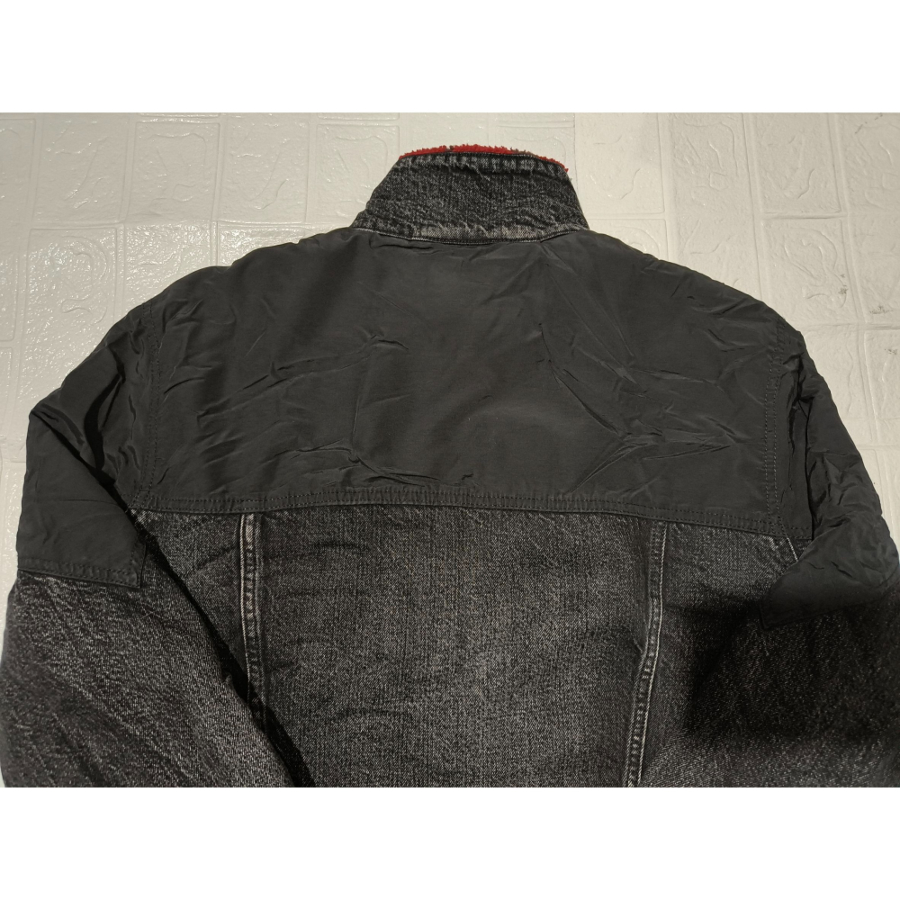 (0154) LEVI＇S 羔羊絨 牛仔外套 胸圍126 衣長69 74753-0000-細節圖10