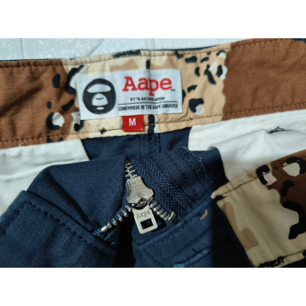 (0184) AAPE 長褲 腰圍82 褲長91-細節圖4