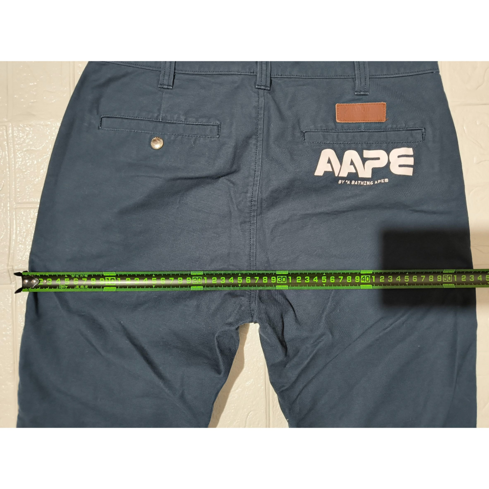 (0184) AAPE 長褲 腰圍82 褲長91-細節圖9