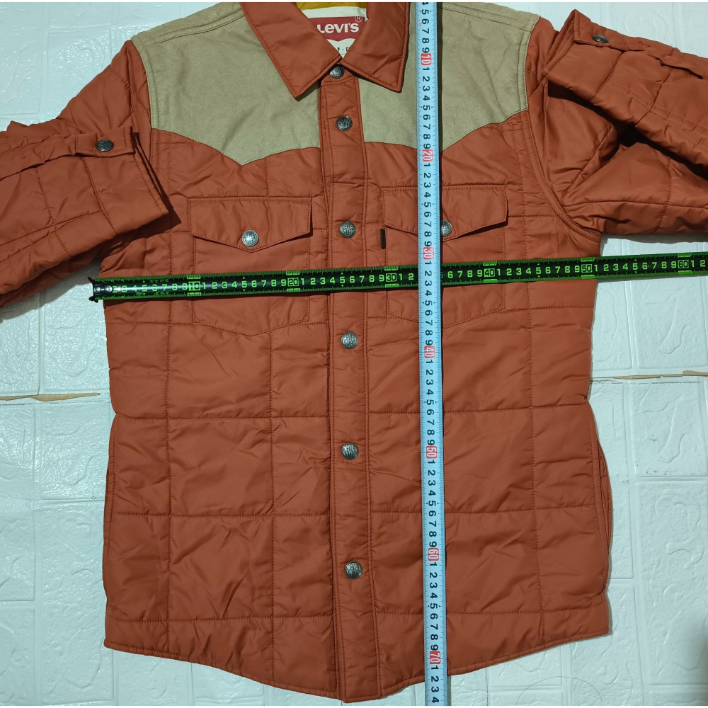 (0190) LEVI＇S 棉服 外套 胸圍102 衣長72 13977-0001-細節圖3