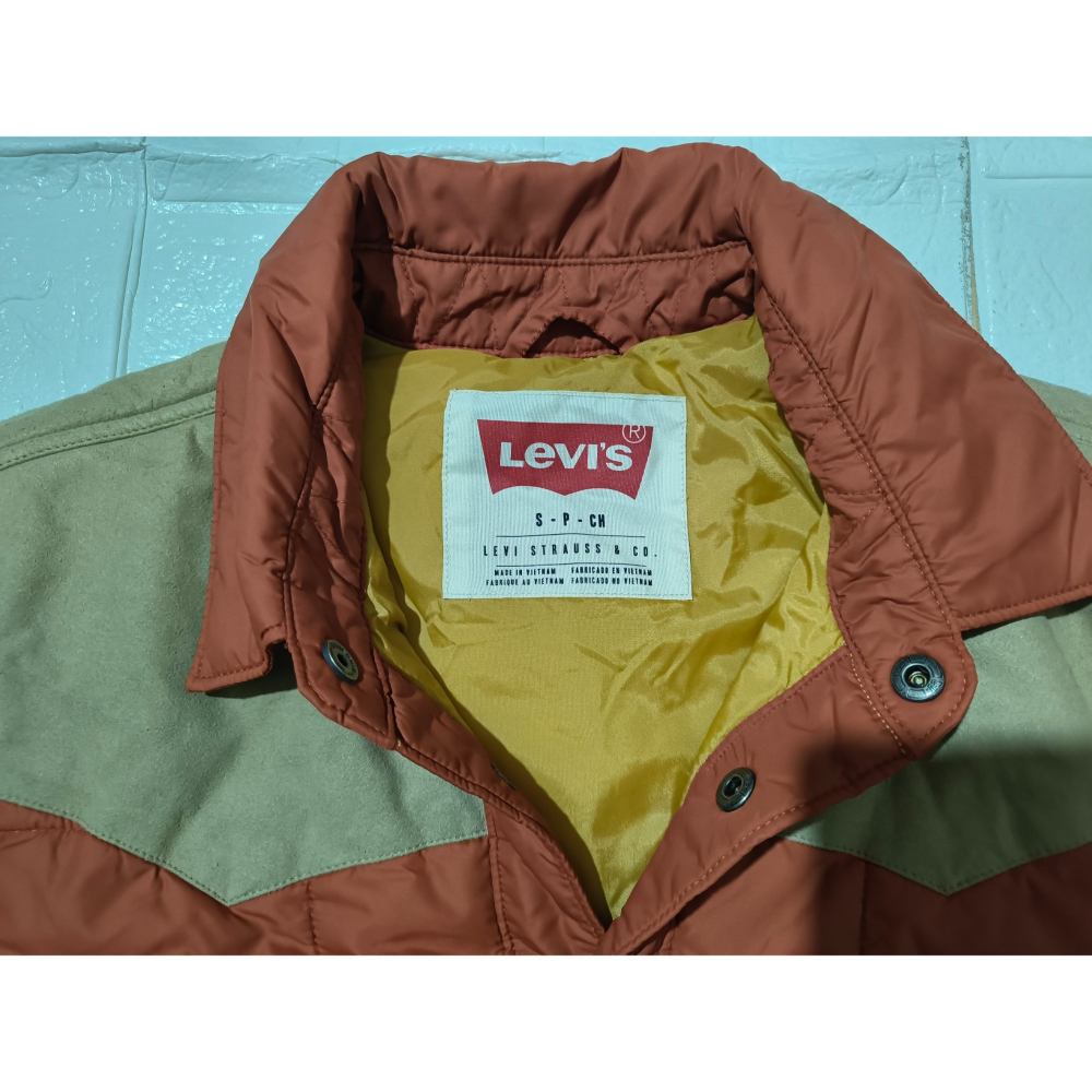 (0190) LEVI＇S 棉服 外套 胸圍102 衣長72 13977-0001-細節圖4