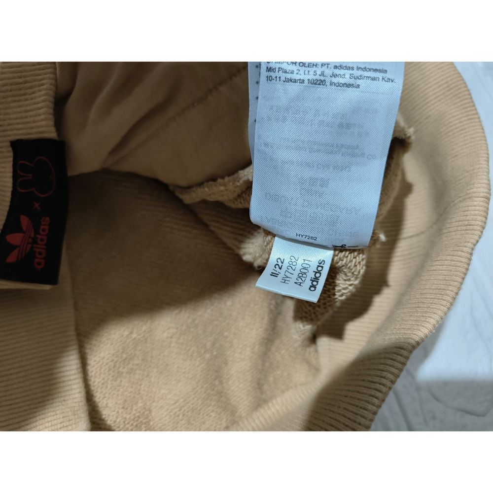 (0225) ADIDAS OG X MIFFY 恭喜發財 帽T 胸圍118 衣長66 HY7282-細節圖6
