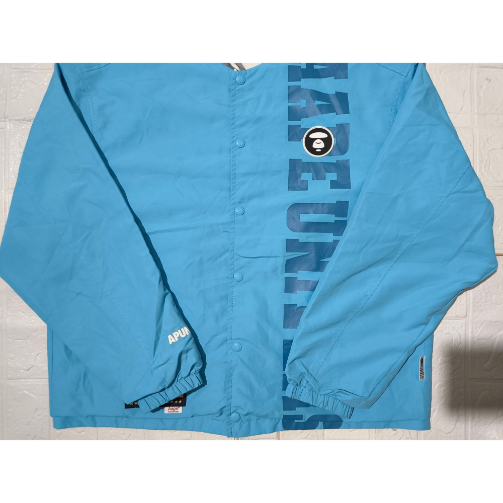 (0267) AAPE 雙面穿 外套 胸圍126 衣長68-細節圖2