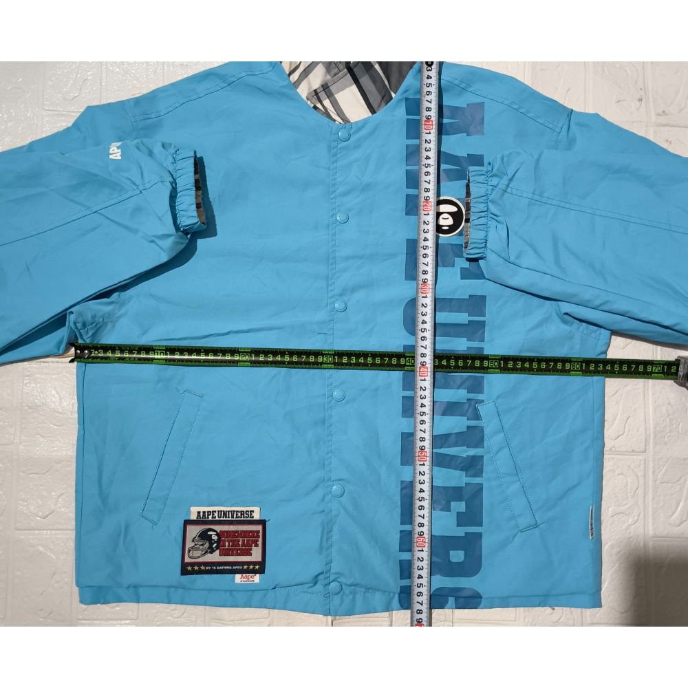 (0267) AAPE 雙面穿 外套 胸圍126 衣長68-細節圖3