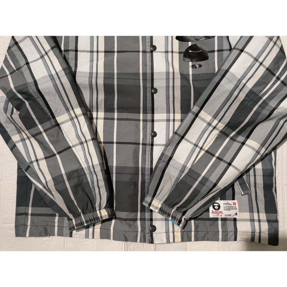 (0267) AAPE 雙面穿 外套 胸圍126 衣長68-細節圖8