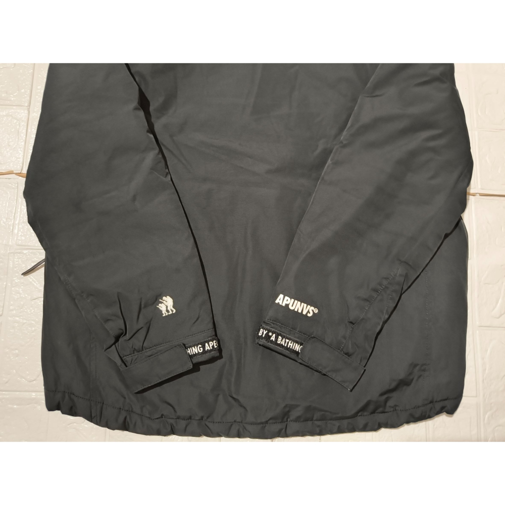 (0284) AAPE 棉服 連帽 外套 胸圍118 衣長72-76-細節圖8