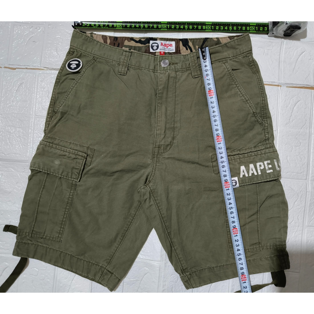 (0295) AAPE 短褲 腰圍78 褲長50-細節圖2