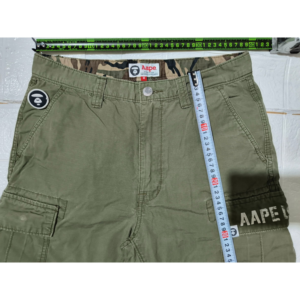 (0295) AAPE 短褲 腰圍78 褲長50-細節圖3