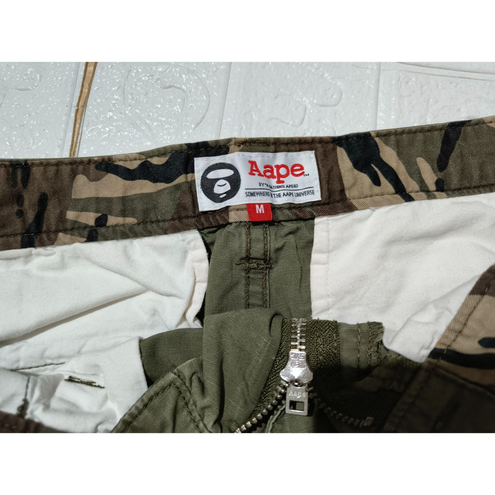 (0295) AAPE 短褲 腰圍78 褲長50-細節圖4