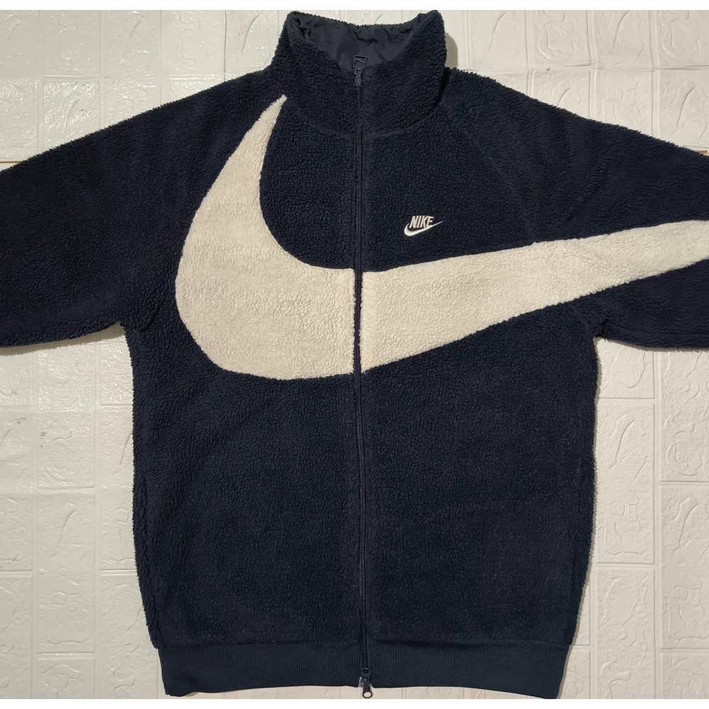 (0339) NIKE 羔羊絨 雙面穿 外套 胸圍116 衣長74 BQ6546 410