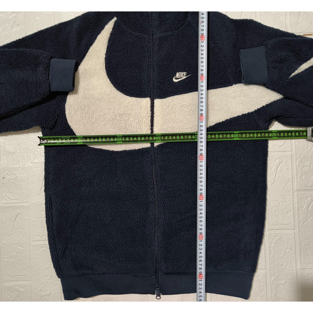 (0339) NIKE 羔羊絨 雙面穿 外套 胸圍116 衣長74 BQ6546 410-細節圖3