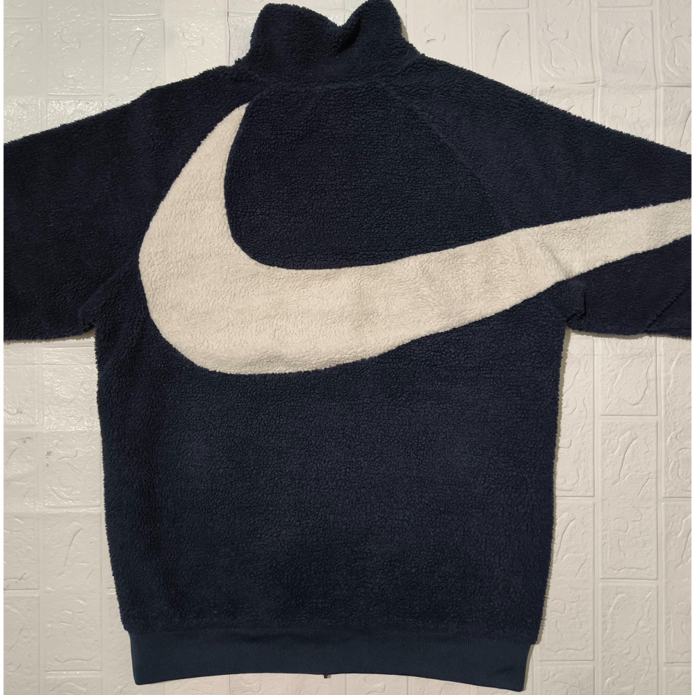 (0339) NIKE 羔羊絨 雙面穿 外套 胸圍116 衣長74 BQ6546 410-細節圖6