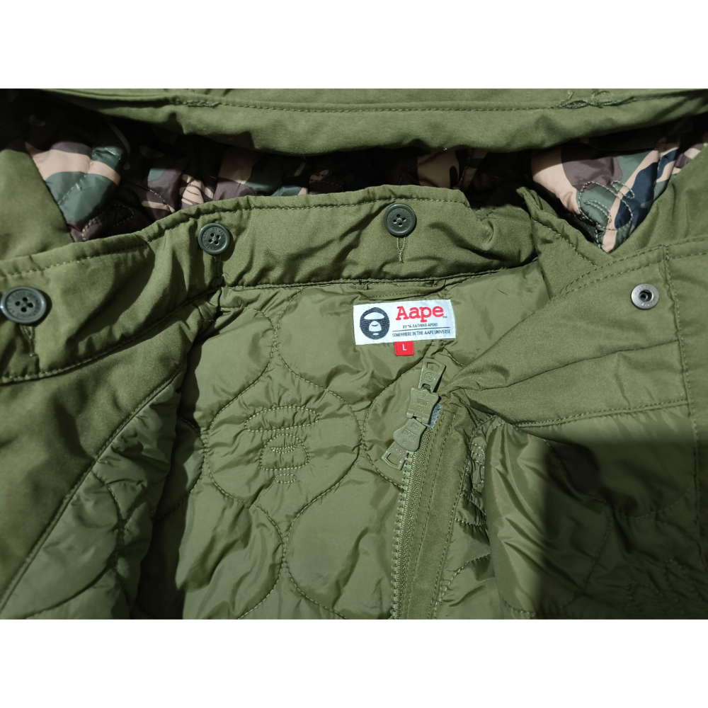 (0349) AAPE 外套 胸圍118 衣長85-93-細節圖4