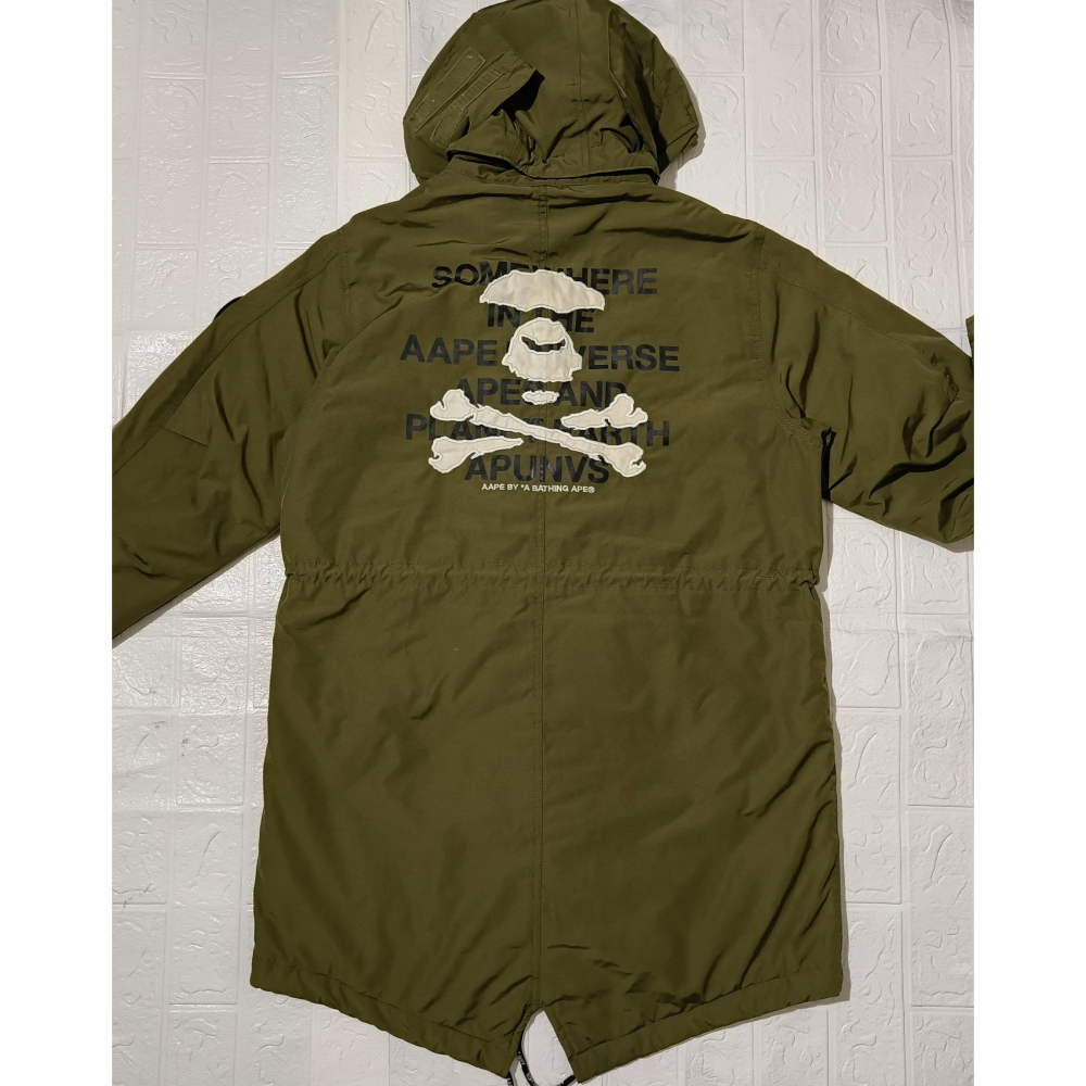 (0349) AAPE 外套 胸圍118 衣長85-93-細節圖8