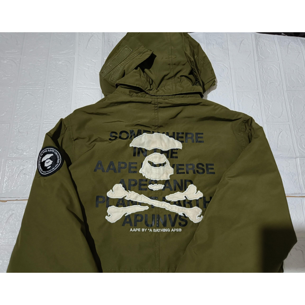 (0349) AAPE 外套 胸圍118 衣長85-93-細節圖10