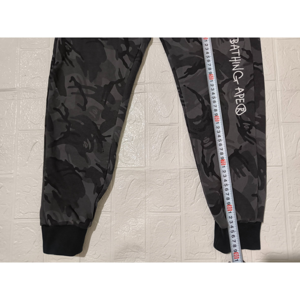 (0380) AAPE 長褲 腰圍68 褲長89-細節圖2