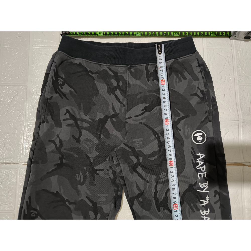 (0380) AAPE 長褲 腰圍68 褲長89-細節圖3