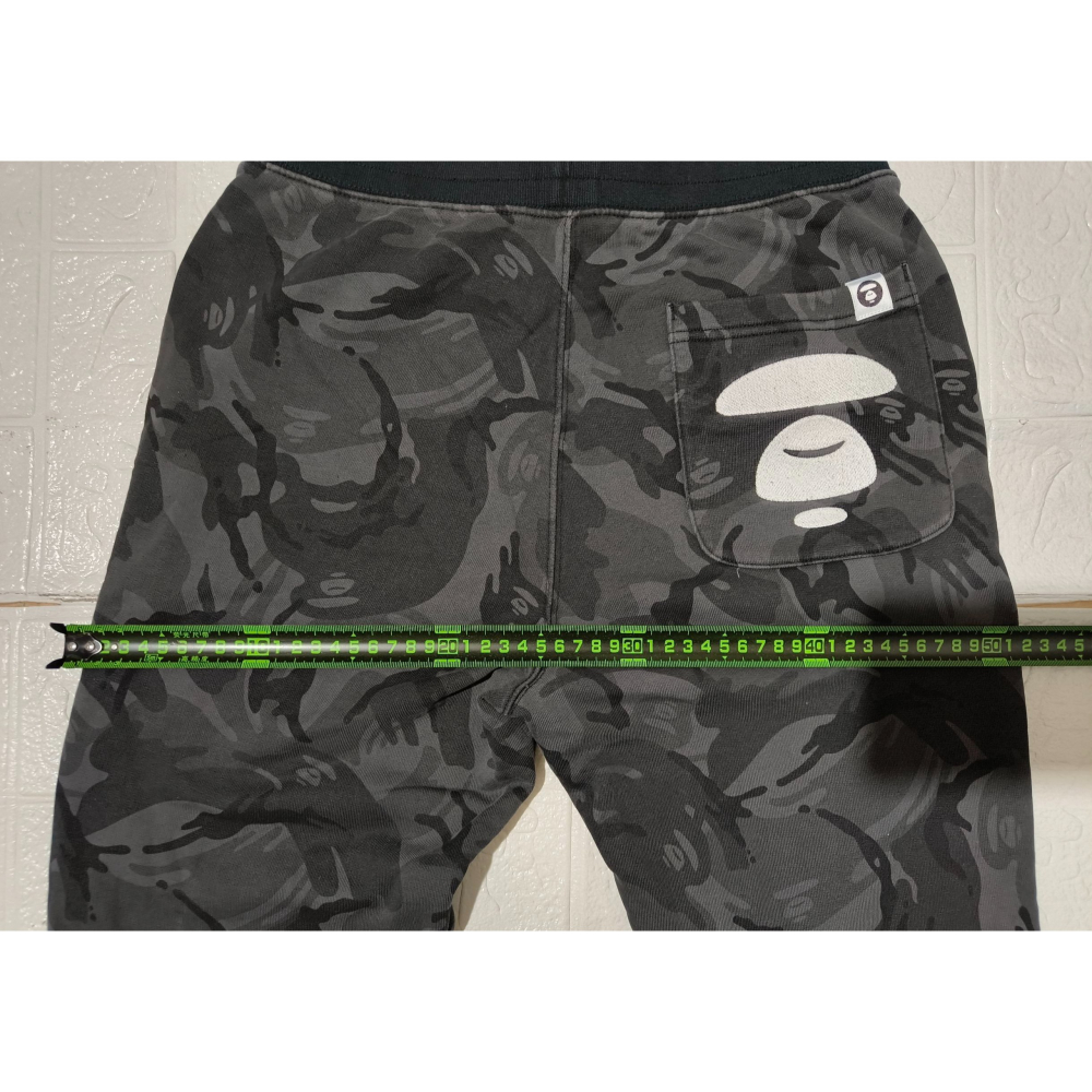 (0380) AAPE 長褲 腰圍68 褲長89-細節圖10