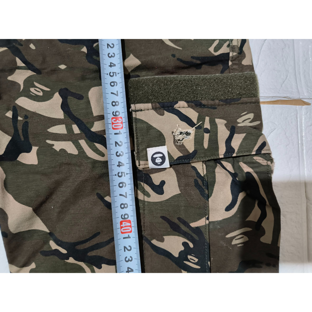 (0383) AAPE 長褲 腰圍86 褲長92-細節圖4