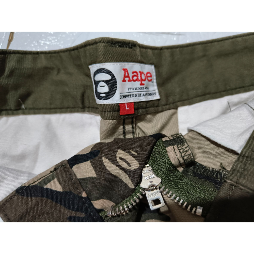 (0383) AAPE 長褲 腰圍86 褲長92-細節圖5