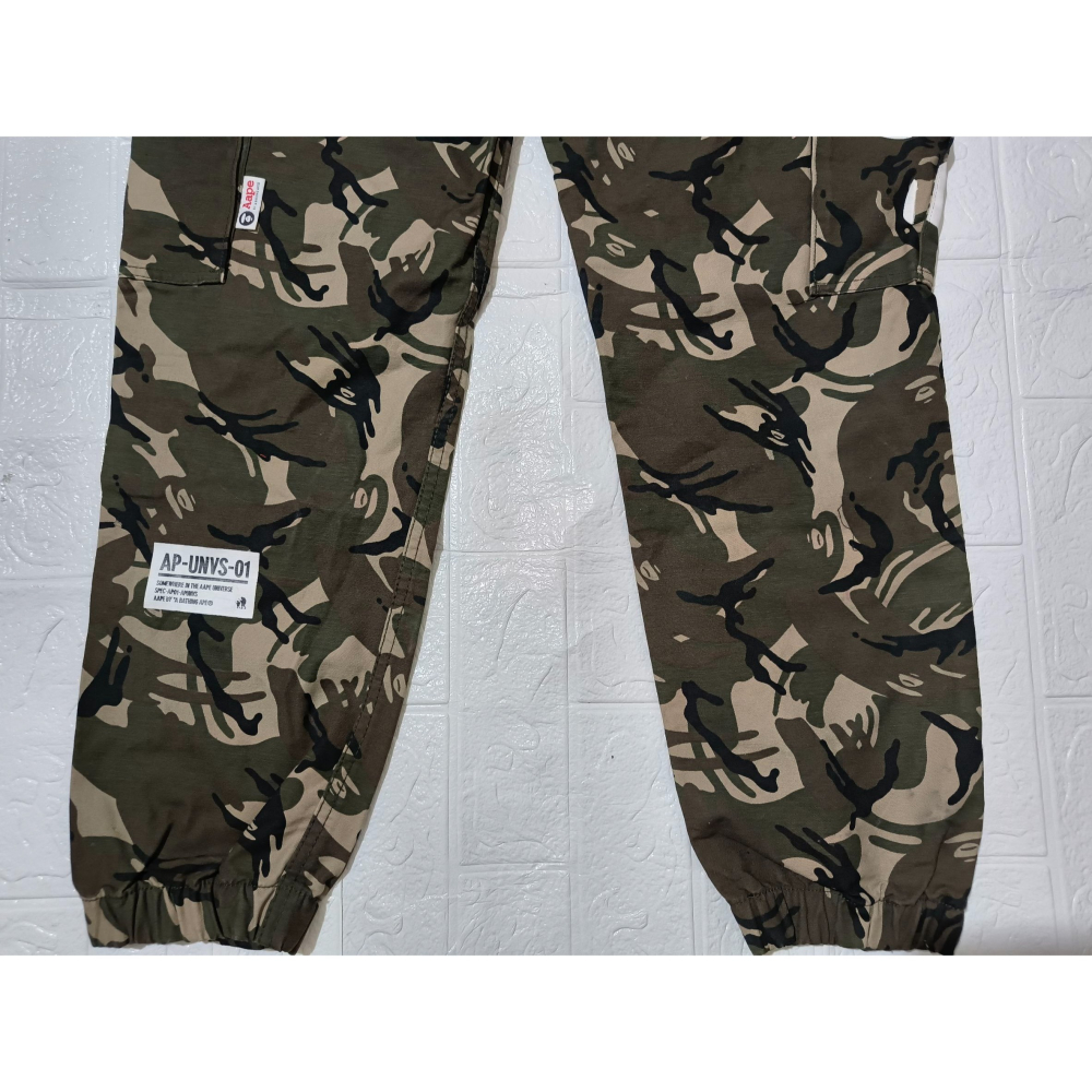 (0383) AAPE 長褲 腰圍86 褲長92-細節圖8