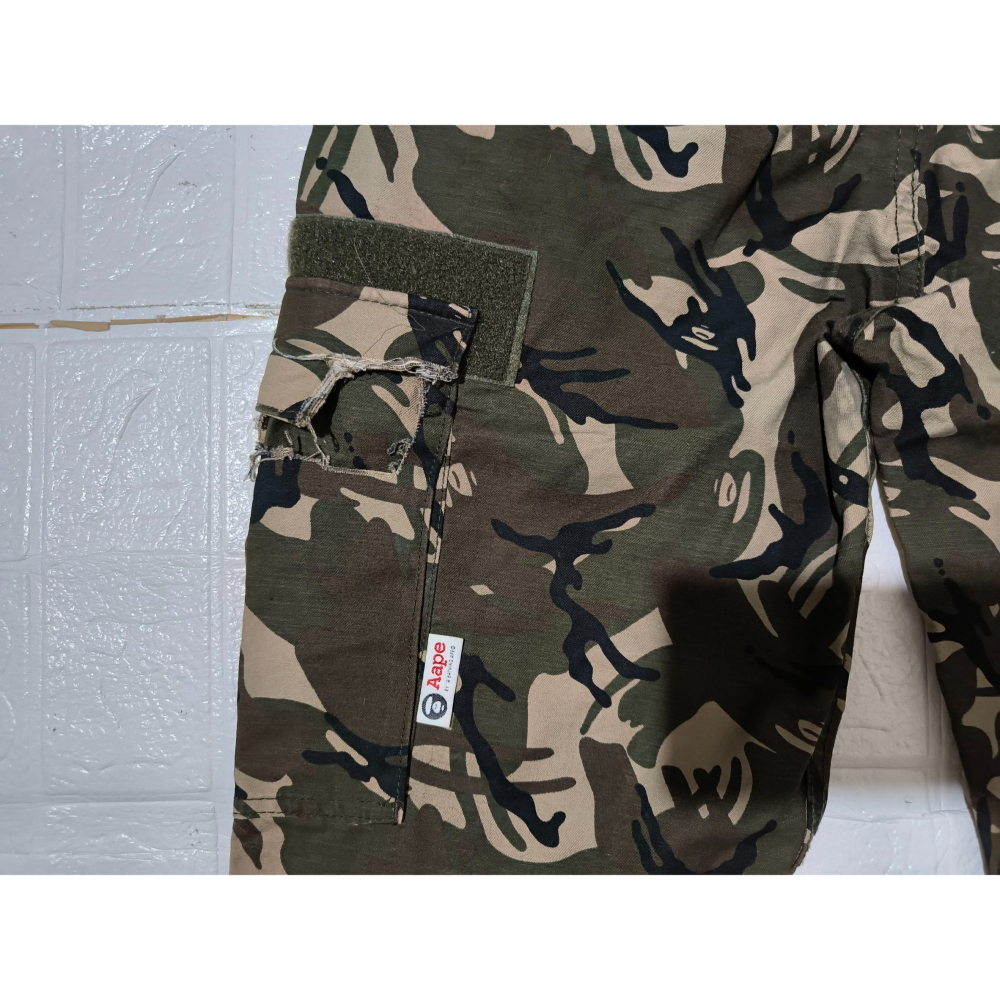 (0383) AAPE 長褲 腰圍86 褲長92-細節圖10