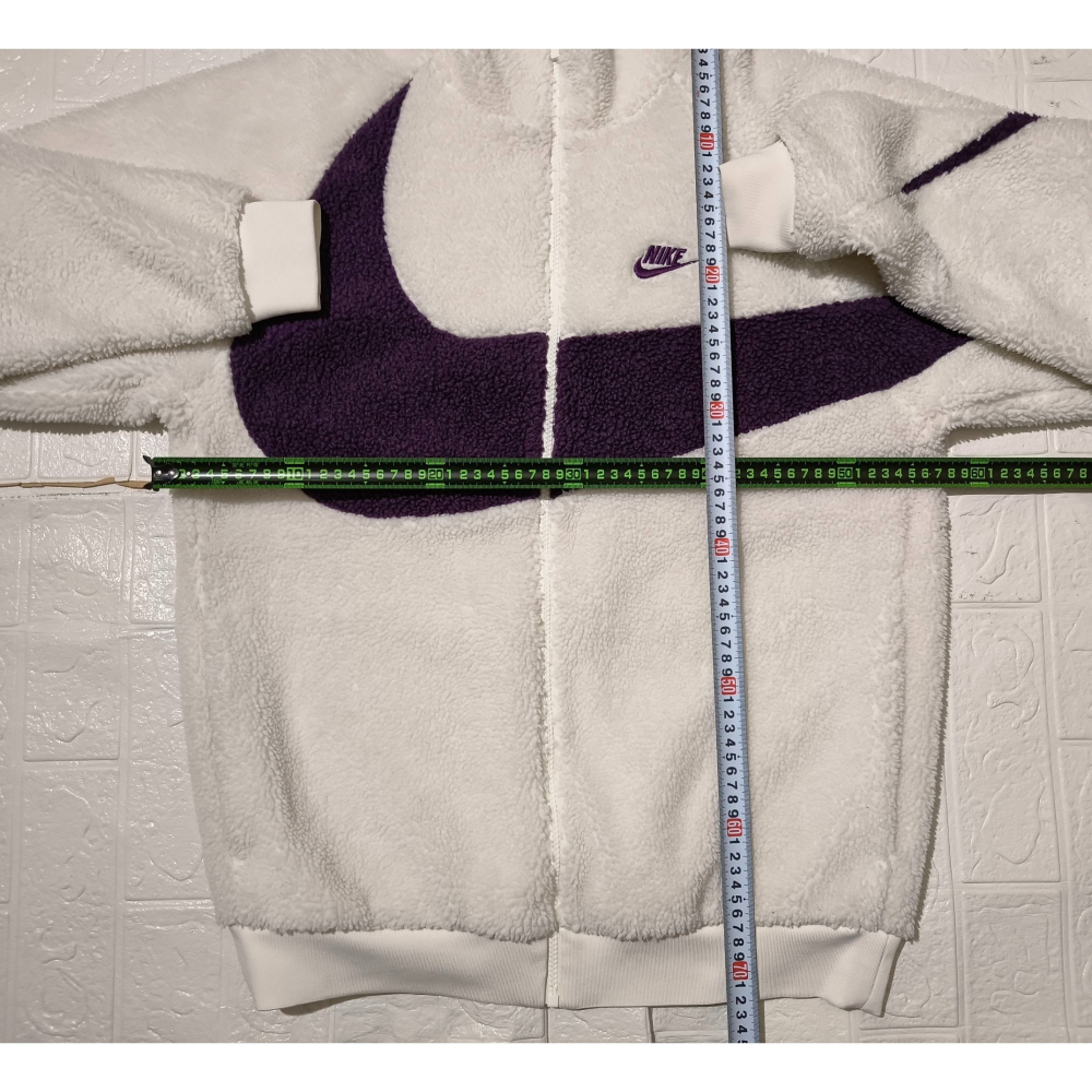 (0252) NIKE 羔羊絨 外套 胸圍114 衣長72 DH2474 156-細節圖3