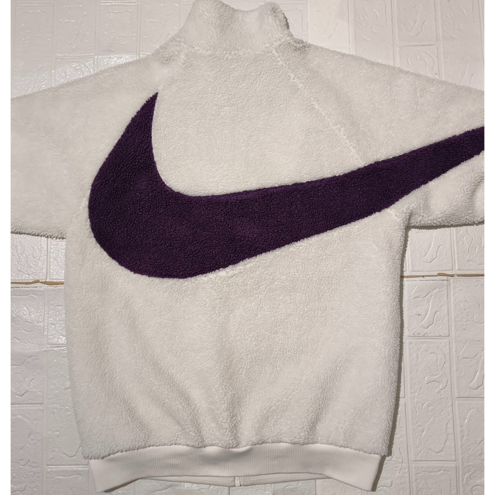 (0252) NIKE 羔羊絨 外套 胸圍114 衣長72 DH2474 156-細節圖7