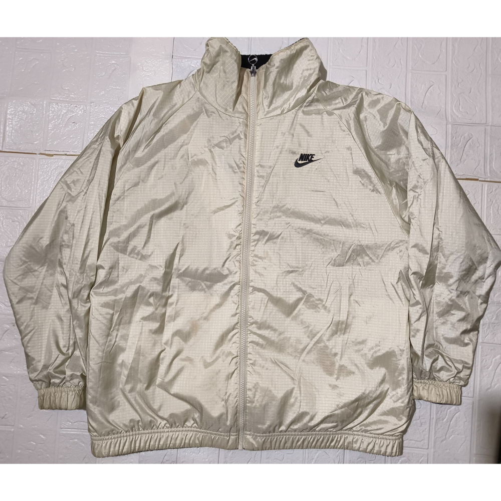 (0302) NIKE 羔羊絨 雙面穿 外套 胸圍130 衣長72 DC5138 010-細節圖9