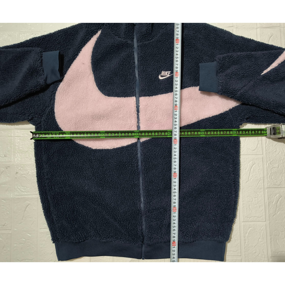 (0335) NIKE 羔羊絨 外套 胸圍122 衣長74 DH2474 456-細節圖3