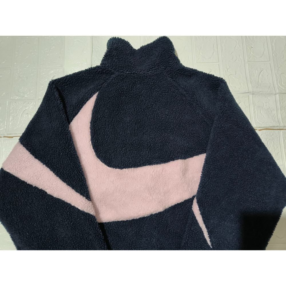 (0335) NIKE 羔羊絨 外套 胸圍122 衣長74 DH2474 456-細節圖9