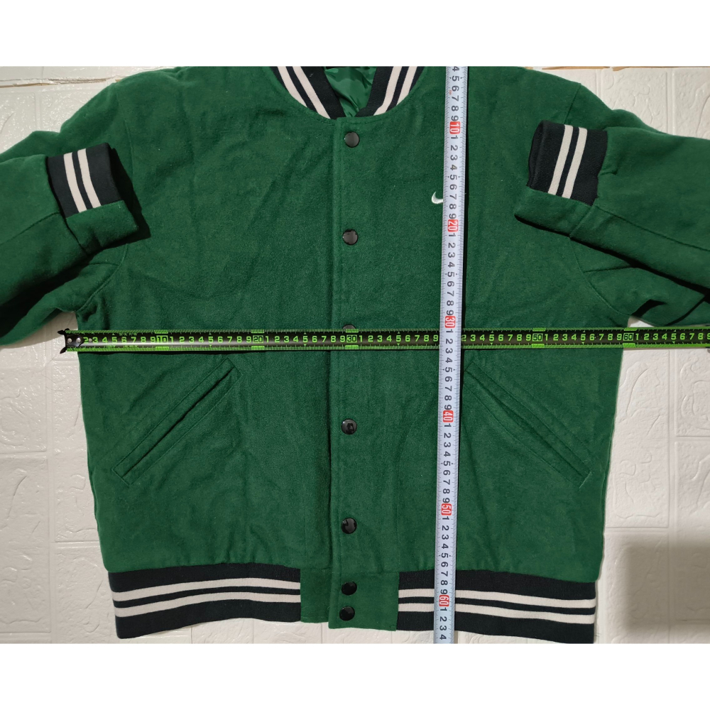 (0407) NIKE 羊毛 外套 胸圍118 衣長63 DQ5011 341-細節圖3