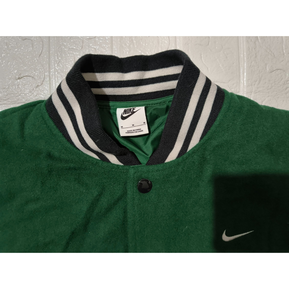 (0407) NIKE 羊毛 外套 胸圍118 衣長63 DQ5011 341-細節圖4