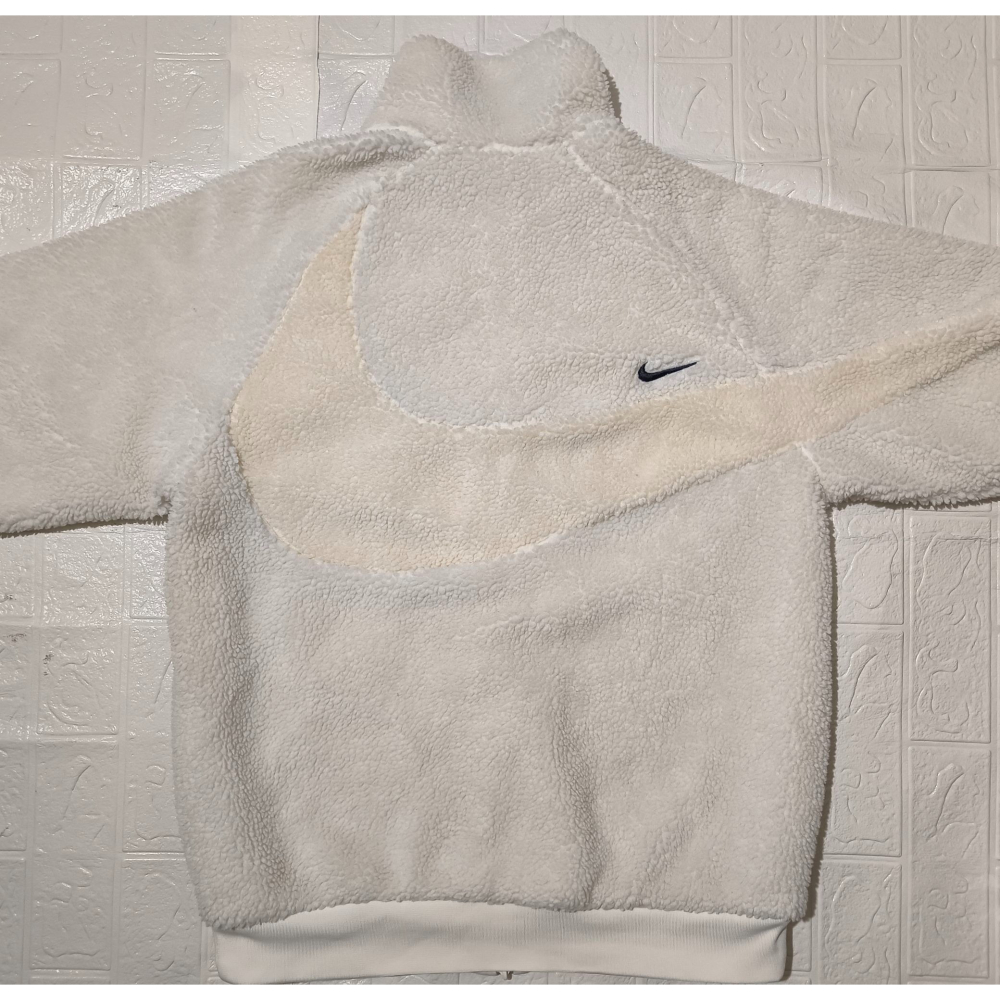 (0411) NIKE 羔羊絨 雙面穿 外套 胸圍114 衣長71 FB1910 133-細節圖6