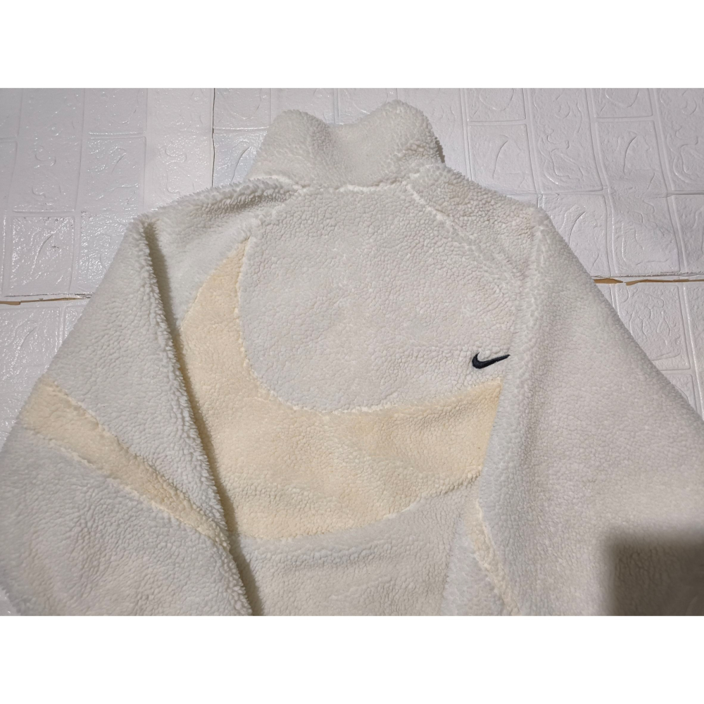 (0411) NIKE 羔羊絨 雙面穿 外套 胸圍114 衣長71 FB1910 133-細節圖8