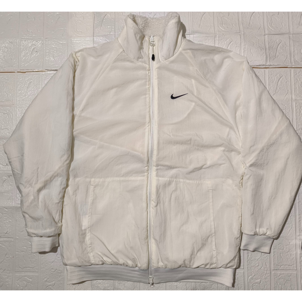 (0411) NIKE 羔羊絨 雙面穿 外套 胸圍114 衣長71 FB1910 133-細節圖9