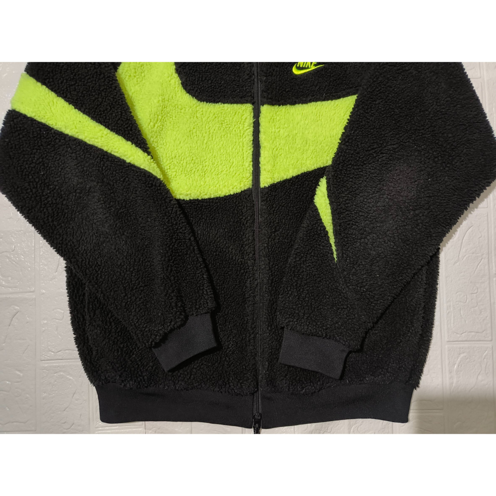 (0413) NIKE 羔羊絨 雙面穿 外套 胸圍112 衣長71 BQ6546 017-細節圖2