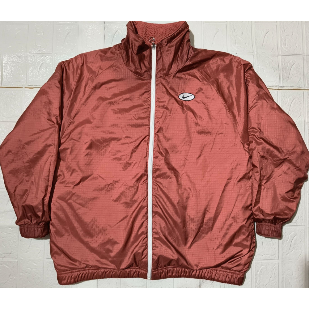 (0400) NIKE 羔羊絨 雙面穿 外套 胸圍126 衣長67 CI8938 897-細節圖9