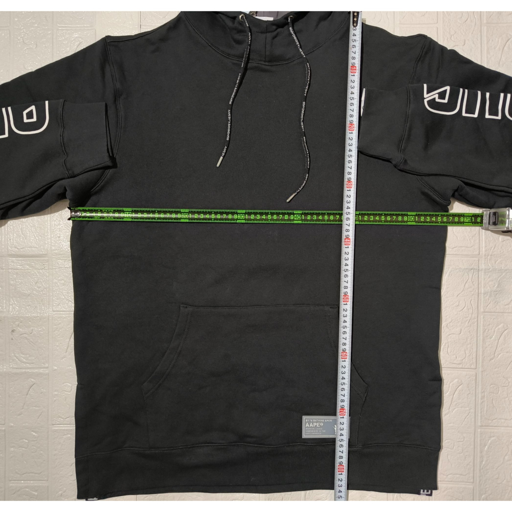 (0454) AAPE 帽T 胸圍132 衣長83-細節圖3