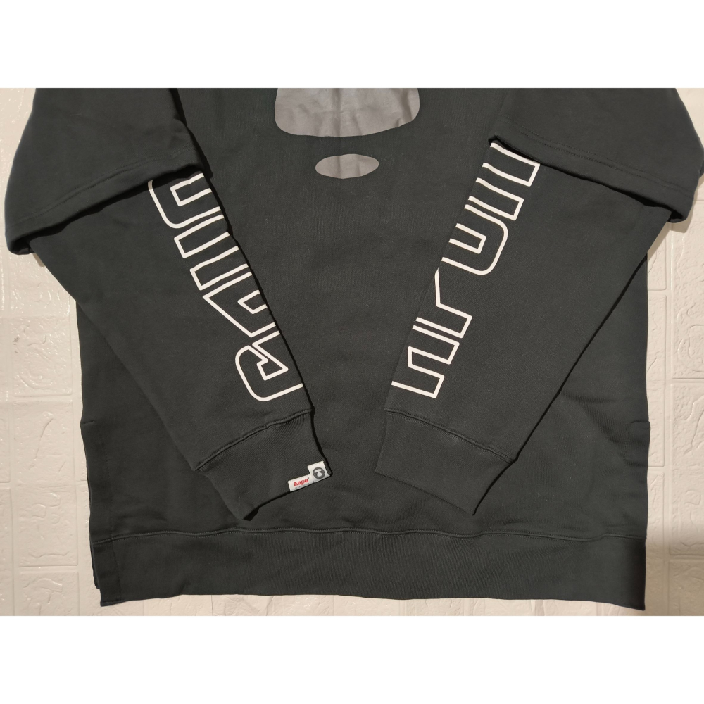 (0454) AAPE 帽T 胸圍132 衣長83-細節圖8