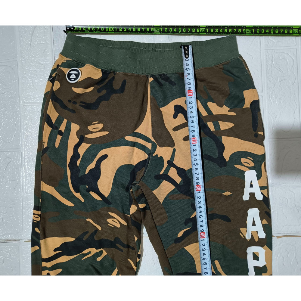(0459) AAPE 長褲 腰圍74 褲長93-細節圖3